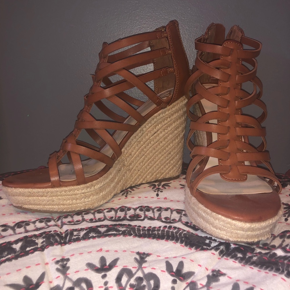 Wedge sandals